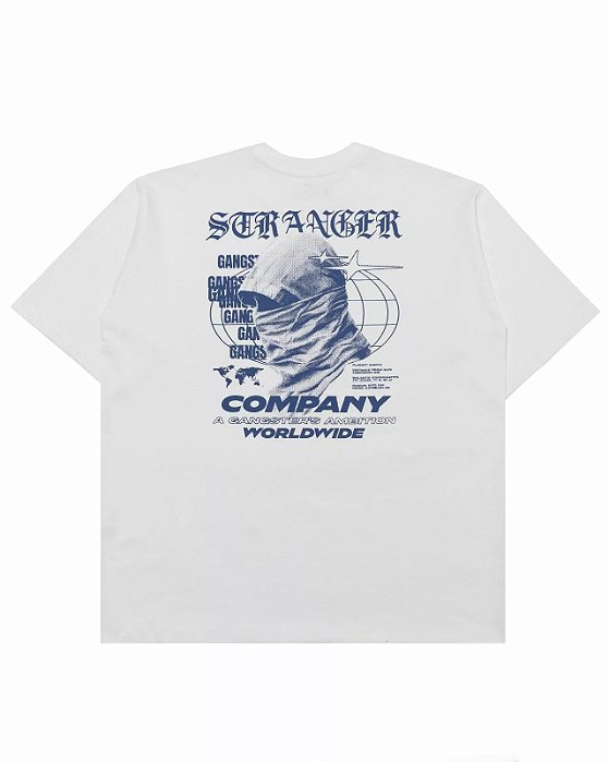 Camiseta Stranger Oversized Off White