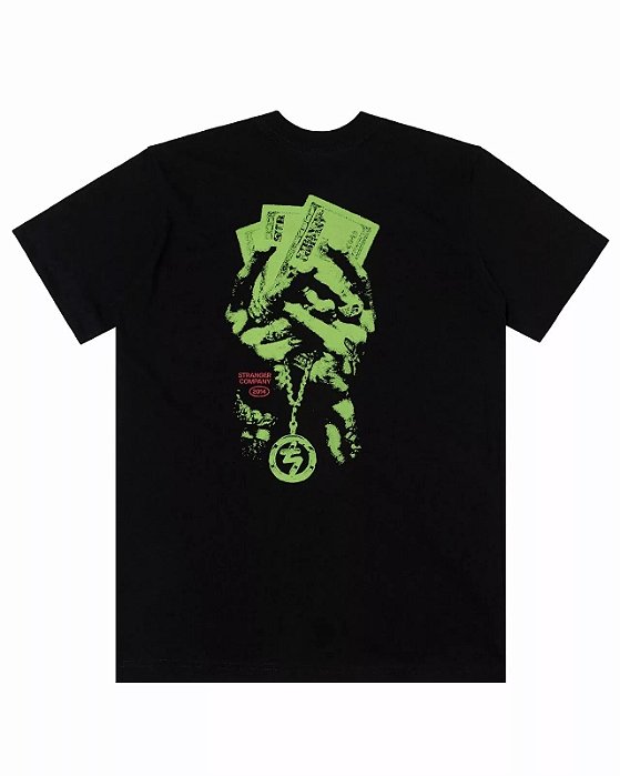 Camiseta Stranger Preta