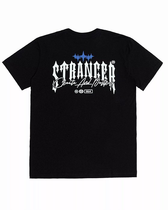 Camiseta Stranger Preta