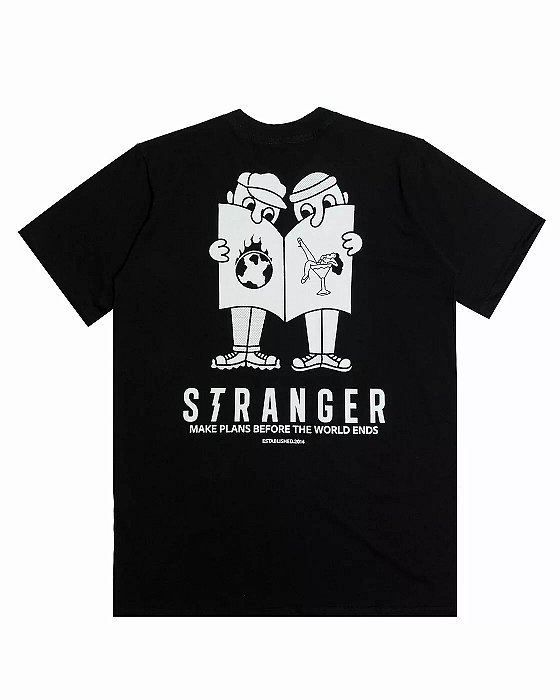 Camiseta Stranger Preta