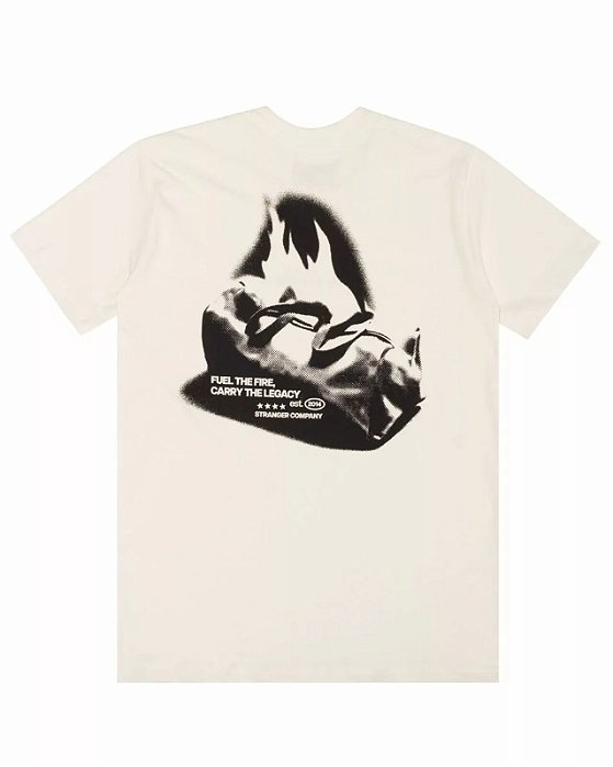 Camiseta Stranger Off white