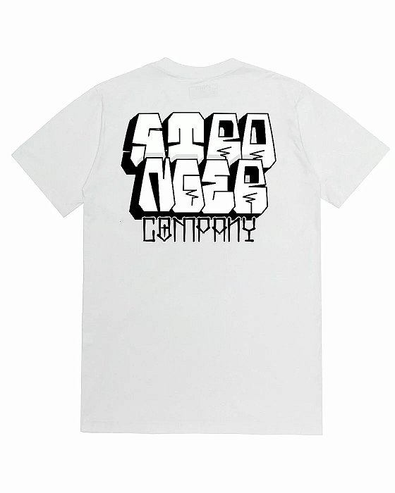 Camiseta Stranger Branca