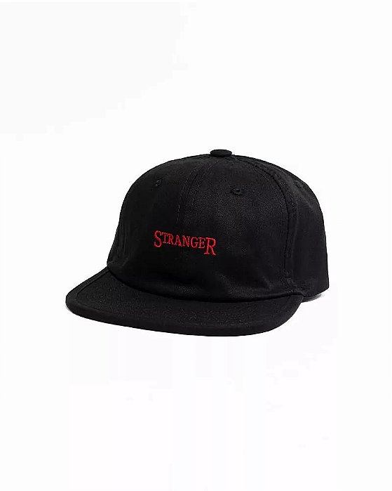 Boné Stranger 6 Panel Preto