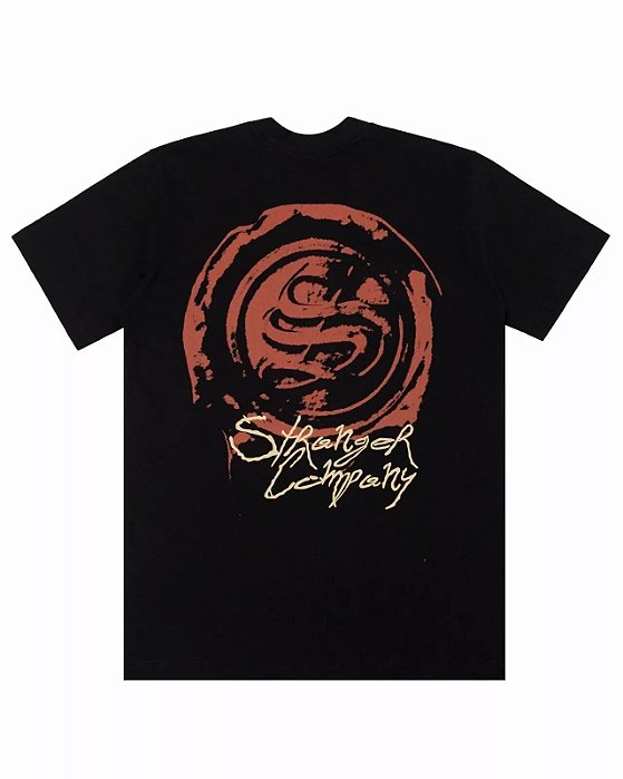 Camiseta Stranger Oversized Preta