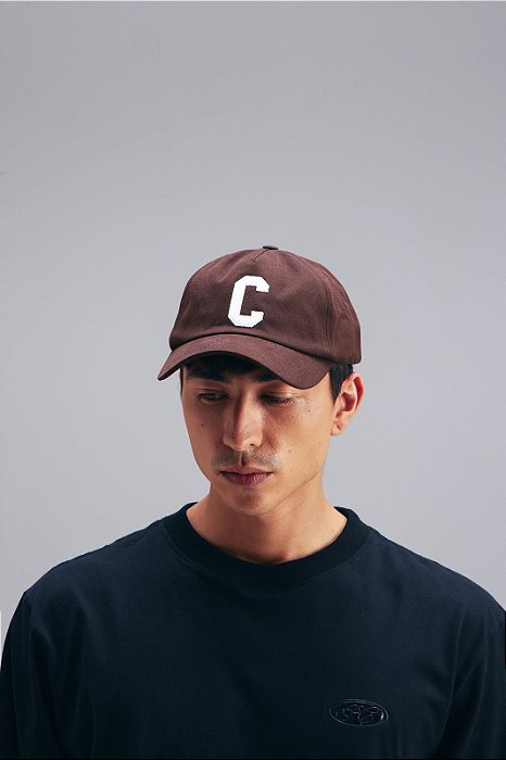 Boné Plano C DadHat Marrom