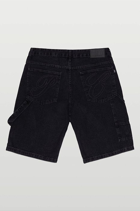 Bermuda Jeans Plano C Washed Denim ''PC''