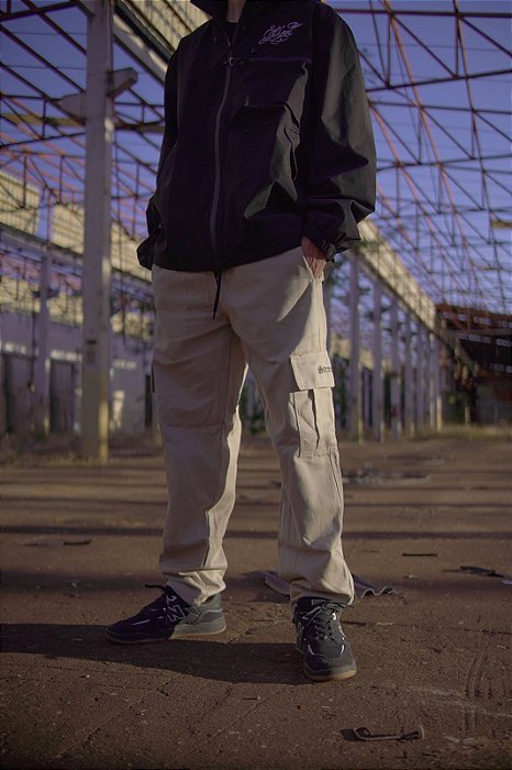 Calça Cargo Street Areia