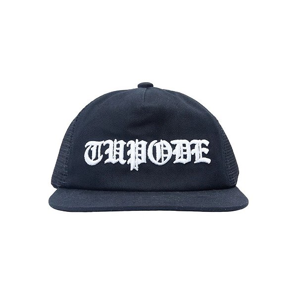 Boné Tupode Trucker PRC Preto