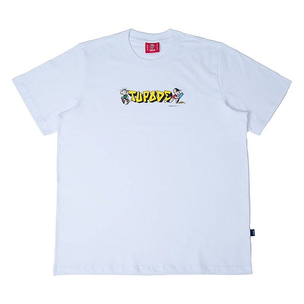 Camiseta Tupode X Turma da Monica Branca