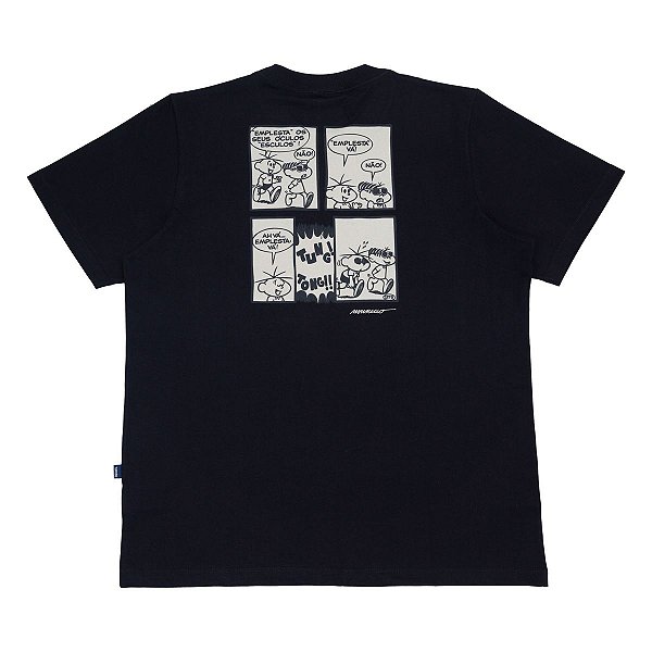 Camiseta Tupode X Turma da Monica Preta