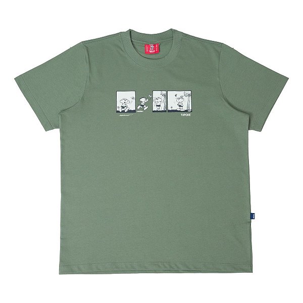 Camiseta Tupode X Turma da Monica Verde