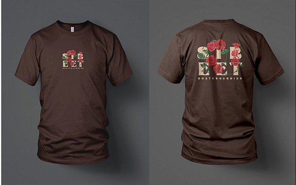 Camiseta Street Paradise Marrom