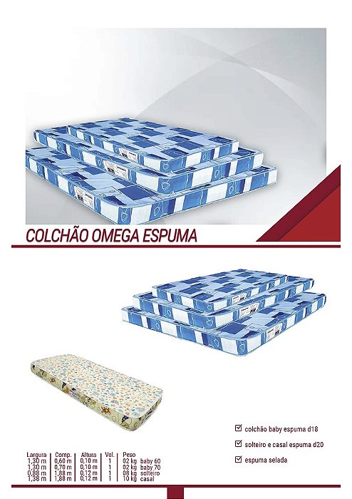 COLCHAO BABY - OMEGA
