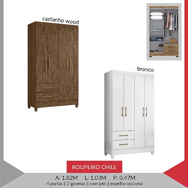 ROUPEIRO CHILE 4PTS