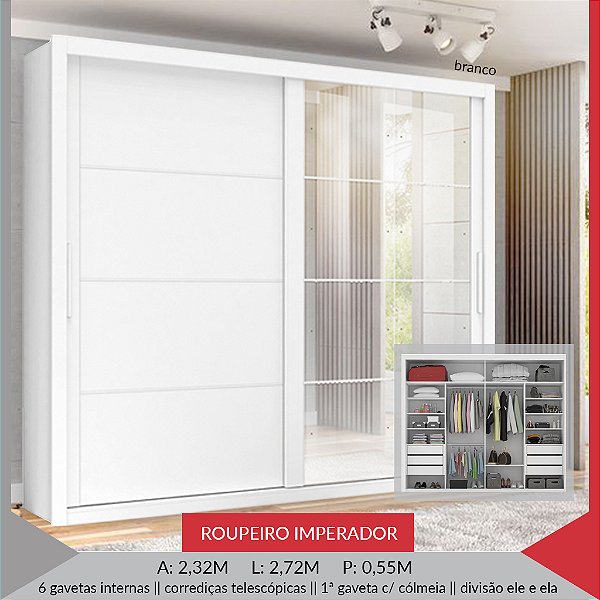 ROUPEIRO IMPERADOR \ SEM ESPELHO