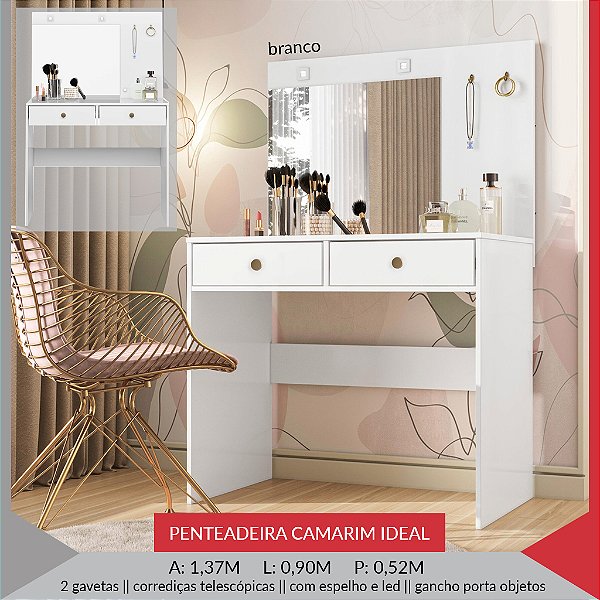 PENTEADEIRA CAMARIM IDEAL