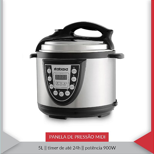 PANELA PRESSAO 5LTS - INOX
