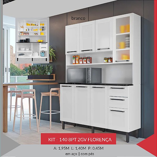 KIT - 140 8PT 2GV FLORENCA