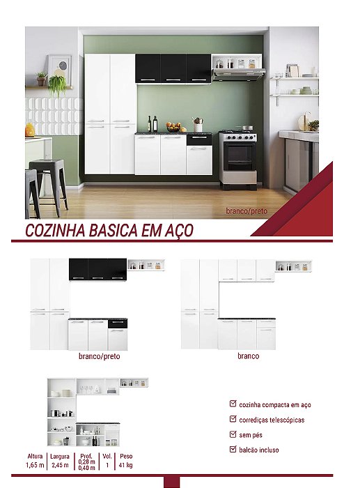COZINHA C/ BALCAO BASICA