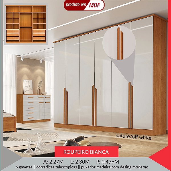 ROUPEIRO BIANCA 6PTS