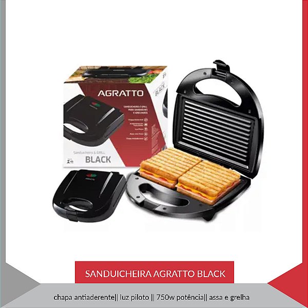 SANDUICHEIRA AGRATTO BLACK SA