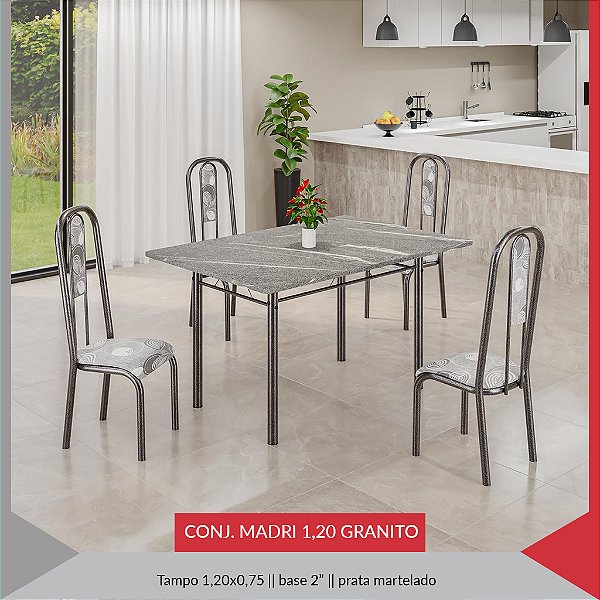 CX C/ 4 CADEIRA MADRI