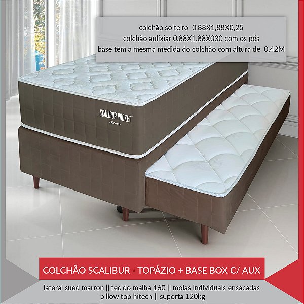 BASE BOX C/ AUXILIAR MOLEJO