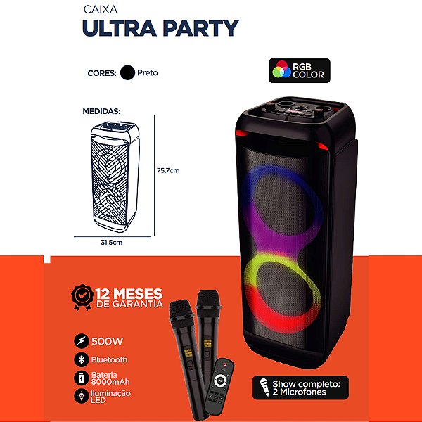 CAIXA SOM - ULTRA PARTY