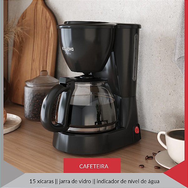 CAFETEIRA ITATIAIA 15 XICARAS