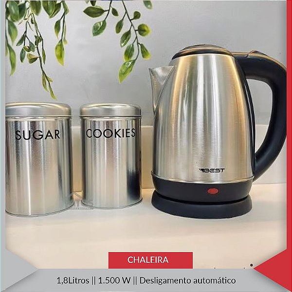 CHALEIRA ELETRICA - INOX