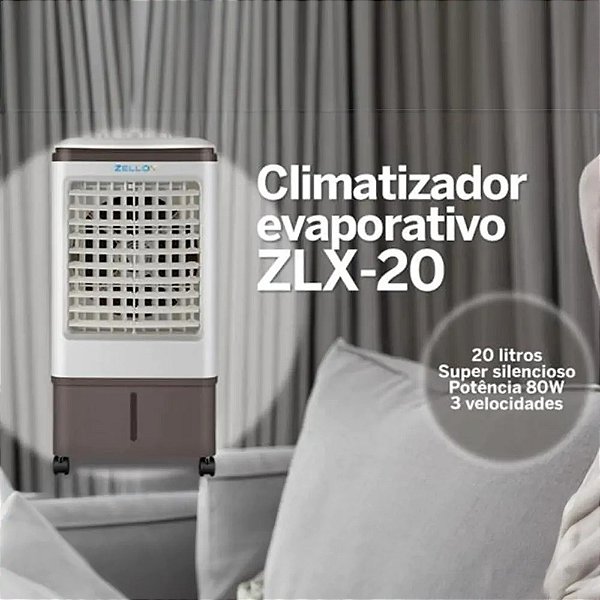 CLIMATIZADOR ZELLOX ZLX-20 20LTS