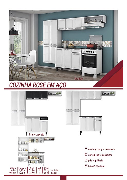 COZINHA ROSE