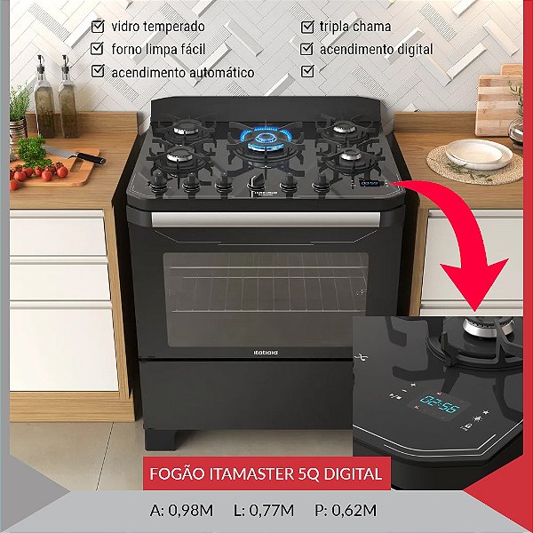 FOGAO ITAMASTER DIG 5BC