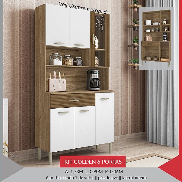KIT 6PTS GOLDEN