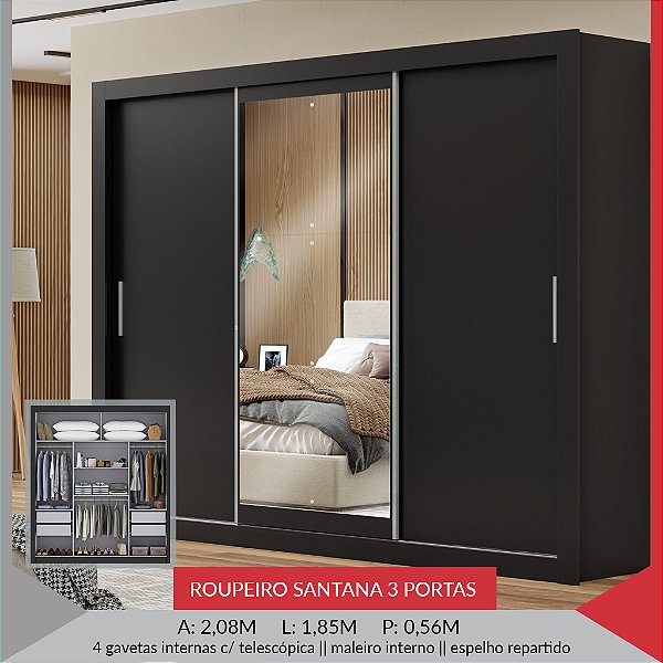 KIT ESPELHO SANTANA ( 0,58 X 0,58 ) - 3 FOLHAS