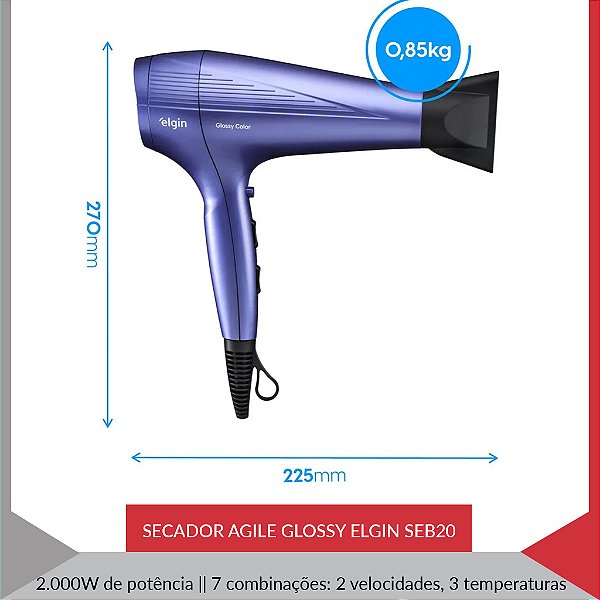 SECADOR AGILE GLOSSY ELGIN SEB20