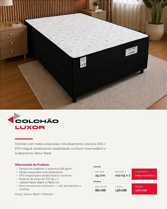 COLCHAO LUXOR 25 ALT