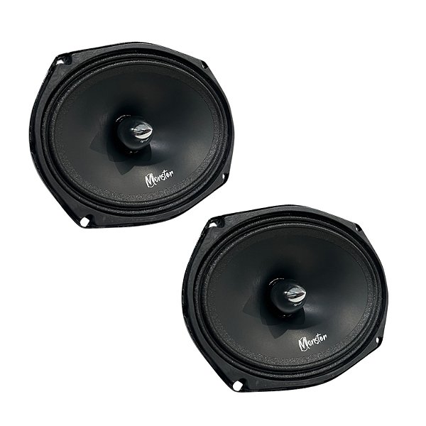 Par de Alto Falantes Monster 6x9 260wRMS