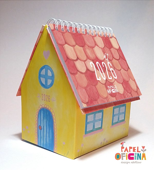 Calendário Casinha 2026