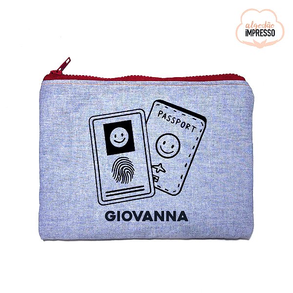 Porta documento personalizado