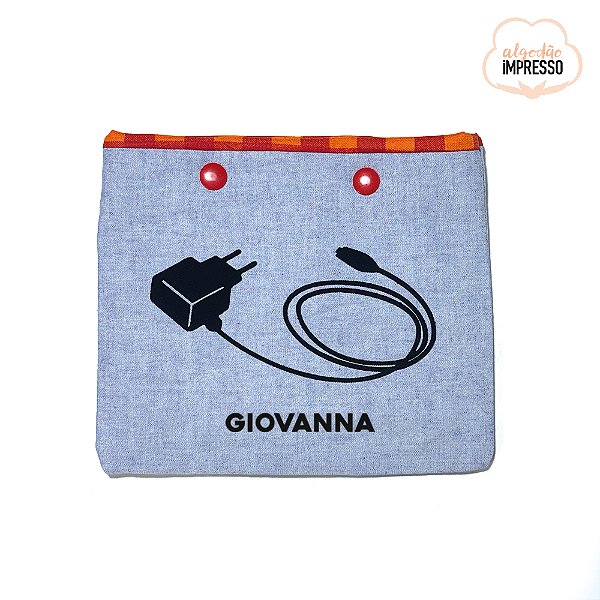 Porta carregador personalizado