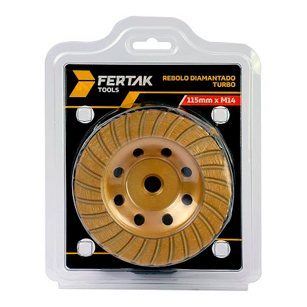 Disco Diamantado 115mm x M14 Fertak