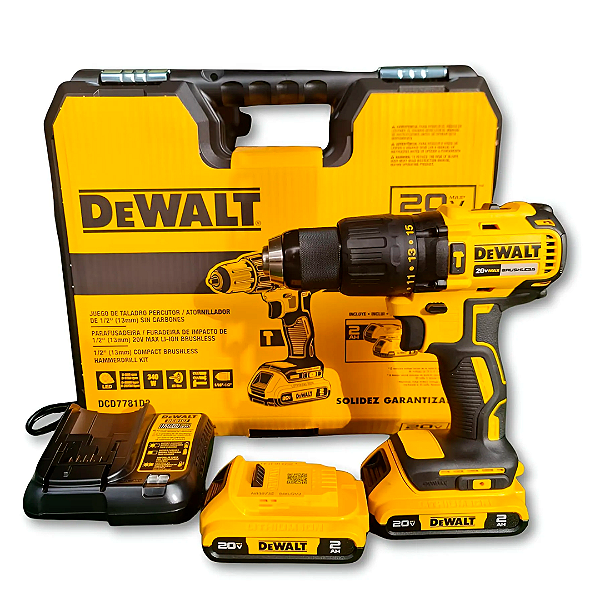 Parafusadeira/Furadeira com Impacto 20v DeWalt