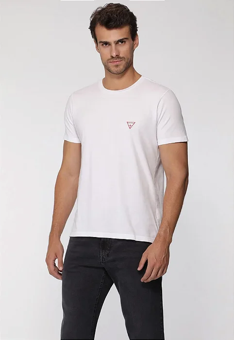 Camiseta Guess Masculina Triangulo Original Pq