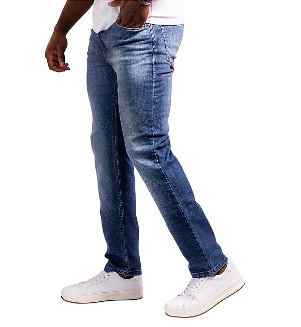 Calça Ellus Masculina Jeans Original Straight
