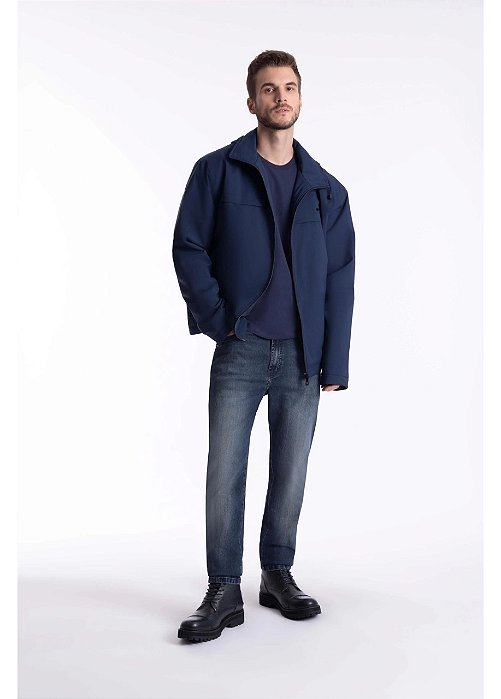 Calça Ellus Masculina Sprouting Slim 1850 Escuro