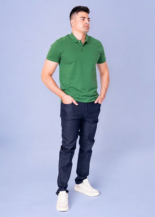 Calça Ellus Masculina Jeans Slim Azul