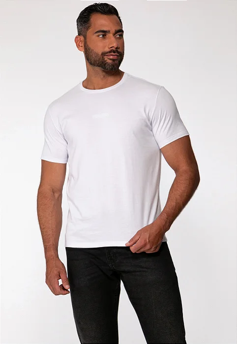 Camiseta Guess Bordado Pq Centro