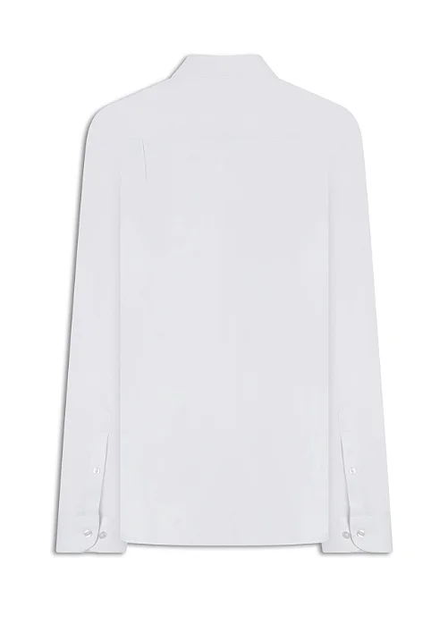Camisa Ellus Masculina Cetim Modal Branca