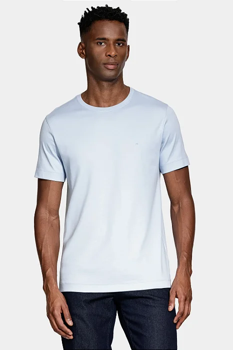 Camiseta Aramis Masculina Azul Topazio
